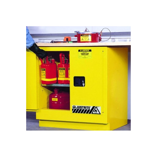 Justrite SAFETY CABINET 17 GAL. E X UNDERCOUNTER JT892300 - main